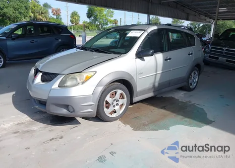 2004 Pontiac Vibe из США, поврежденный, VIN 5Y2SL62804Z454059